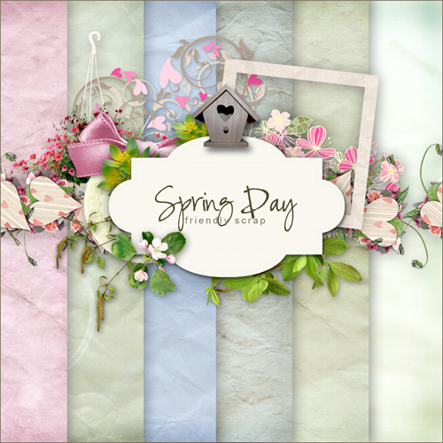 Скрап-набор - Spring Day